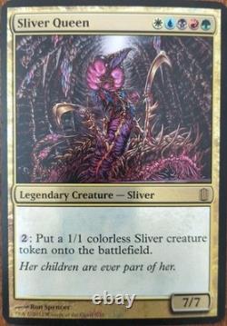 Oversized Sliver Queen Foil English Commanders Arsenal MTG Magic