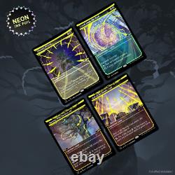 PREORDER 1 x Showcase Neon Dynasty Neon Ink Foil Edition Magic the Gathering