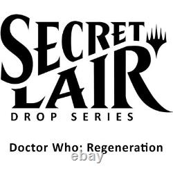 PRESALE Secret Lair x Doctor Who Regeneration Foil Edition