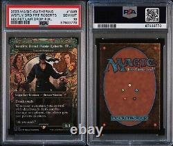 PSA 10 WESTLEY, DREAD PIRATE ROBERTS FOIL Secret Lair Princess Bride MTG #1449
