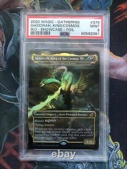 PSA 9 FOIL Ghidorah, King of the Cosmos (Godzilla) IKORIA MTG BGS CGC