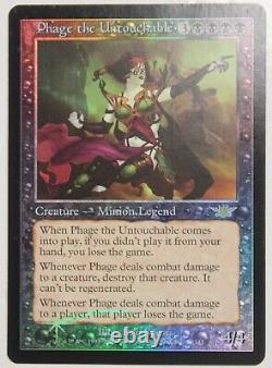 Phage The Untouchable Legions Moderate Play FOIL Magic The Gathering English