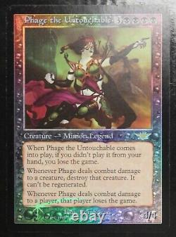 Phage The Untouchable Legions Moderate Play FOIL Magic The Gathering English