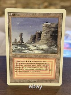Plateau Revised MTG Magic The Gathering LP Never Played