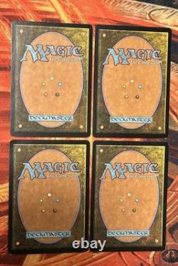Playset of Lorwyn Japanese Thoughtseize Signed By Artist MP Condition VERY RARE