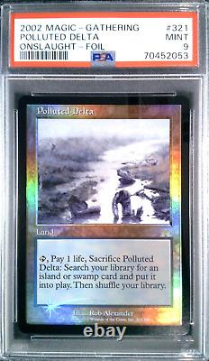 Polluted Delta Onslaught Foil Gem Mint MTG PSA 8, 9, or 10 BGS