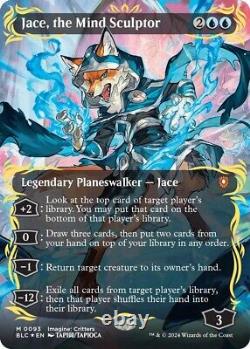 RAISED FOIL! Jace, The Mind Sculptor Alternate Art MTG Bloomburrow NM/M 0093