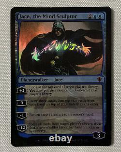 RARE FOIL Jace, the Mind Sculptor MTG Magic the Gathering Worldwake Card LP