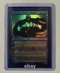 RARE FOIL Jace, the Mind Sculptor MTG Magic the Gathering Worldwake Card LP