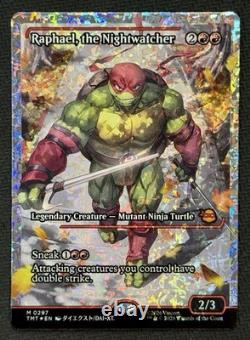 Raphael, The Nightwatcher 297 MTG Teenage Mutant Ninja Turtles Fracture Foil