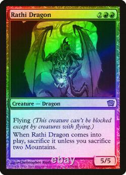 Rathi Dragon FOIL 9th Edition PLD Red Rare MAGIC THE GATHERING CARD ABUGames