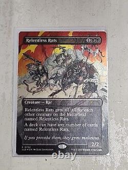 Relentless rats secret lair Drop Series mtg Foil #0752 Ellie Livingston 752