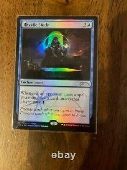 Rhystic Study Judge Promo Foil Mtg Magic The Gathering Lp/ex