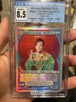 Richard Garfield, Ph. D MTG Unhinged Alternate Art Foil CGC Graded