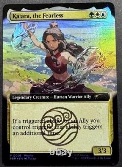 SDCC MTG Katara, The Fearless Avatar Promo Card 2025 Near Mint