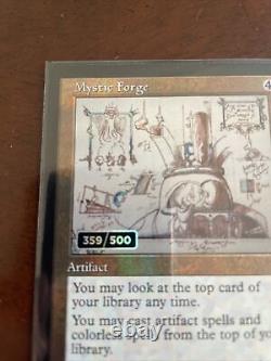 SERIALIZED #359 MTG Magic The Gathering Foil Mystic Forge Schematic
