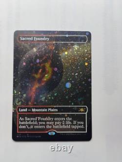 Sacred Foundry (Borderless) (Galaxy Foil) Unfinity Foil