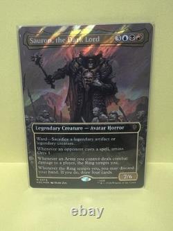 Sauron, the Dark Lord 0076 Borderless Surge Foil