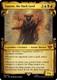 Sauron, the Dark Lord (Showcase Scrolls) #675 Foil (NM) LTR (LTR) MTG