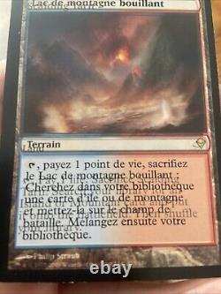 Scalding Tarn MTG Misprint Double Print Make-Ready Zendikar French/English Fetch