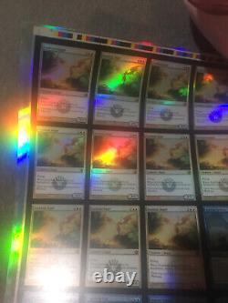 Scars of mirrodin foil uncut rare promo sheet mtg