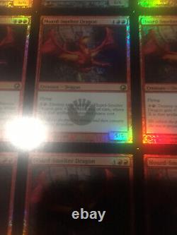 Scars of mirrodin foil uncut rare promo sheet mtg