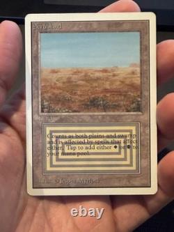 Scrubland Unlimited Rare MTG Magic the Gathering Dual Land NM Never Played