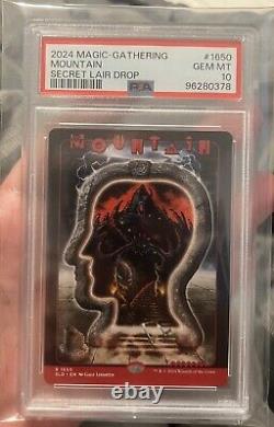Secret Lair X Brain Dead Magic The Gathering Non-Foil Creatures/Lands PSA Lot