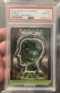Secret Lair X Brain Dead Magic The Gathering Non-Foil Creatures/Lands PSA Lot
