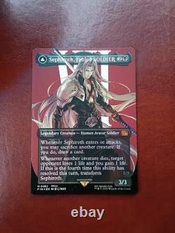 Sephiroth, Fabled SOLDIER (0382) (Borderless) Final Fantasy Foil