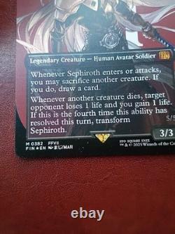 Sephiroth, Fabled SOLDIER (0382) (Borderless) Final Fantasy Foil