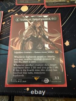 Sephiroth, Fabled SOLDIER (0382) Foil Borderless Final Fantasy MTG