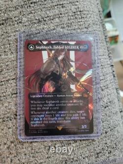Sephiroth, Fabled SOLDIER (Borderless) (Surge Foil) Final Fantasy Foil