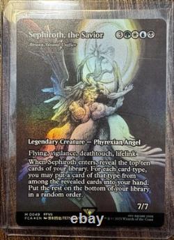Sephiroth, the Savior Showcase FOIL MTG x Final Fantasy #0049 NM/MSephir