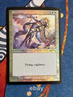Serra Angel Foil English 30th Anniversary Promo Retro Frame NM MTG 1/5