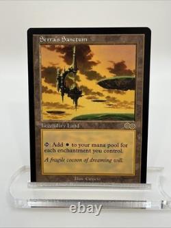 Serra's Sanctum Urza's Saga 1998 Near Mint Mtg Magic The Gathering Illus Ciruelo