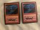 Set of MTG Signed Bolt FBB 4th Christopher Rush KOREAN AND JAPANESE BLACK