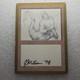 Signed Sketch creature Proof Card Artist John Matson Dated 1998 MTG Magic VF