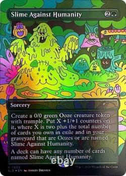 Slime Against Humanity Foil Secret Lair Drop MTG Bonus Ashley Dreyfus 7083