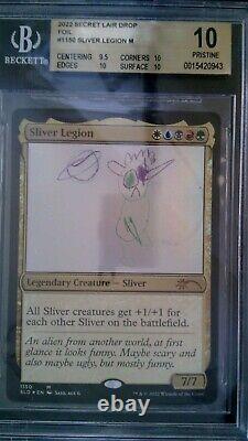 Sliver Legion Secret Lair Foil Edition MTG PSA BGS 10 gem mint Future judge