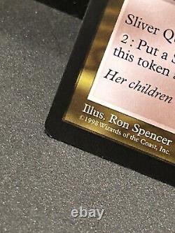 Sliver Queen Stronghold MTG Magic Reserved List NM Condition! RARE