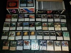 Small Magic the Gathering collection with foil cards, rares, custom decks MTG