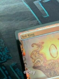 Sol Ring Foil Crease Invention Masterpiece Mtg Magic the Gathering