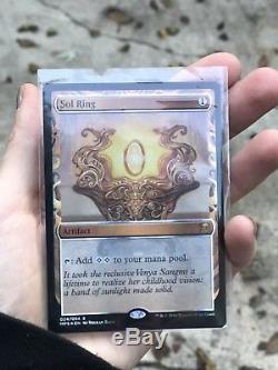 Sol Ring Masterpiece Foil Kaladesh Invention Magic the Gathering