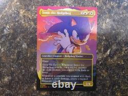 Sonic the Hedgehog MTG Secret Lair FOIL! COMPLETE Bundle Shadow Magic Gathering
