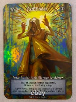 Sorcery Contested Realm Beta Pathfinder Avatar Foil NM Pulled Fresh