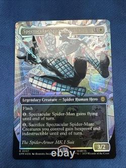 Spectacular Spider-Man (# 0237) (Borderless) (Textured Foil) MTG Magic
