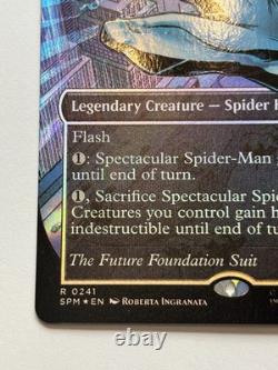 Spectacular Spider-Man 0241 Textured Foil Mint Magic The Gathering