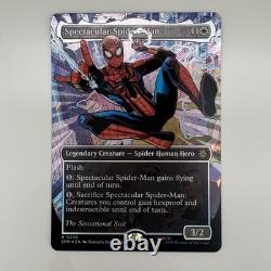Spectacular spiderman textured foil mtg near mint #0239