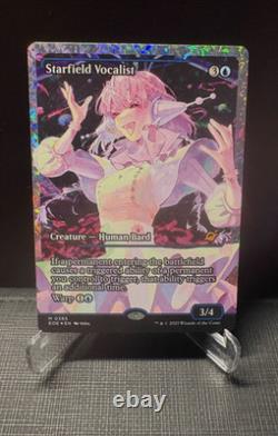 Starfield Vocalist (Showcase) (Fracture Foil) Edge of Eternities #0385